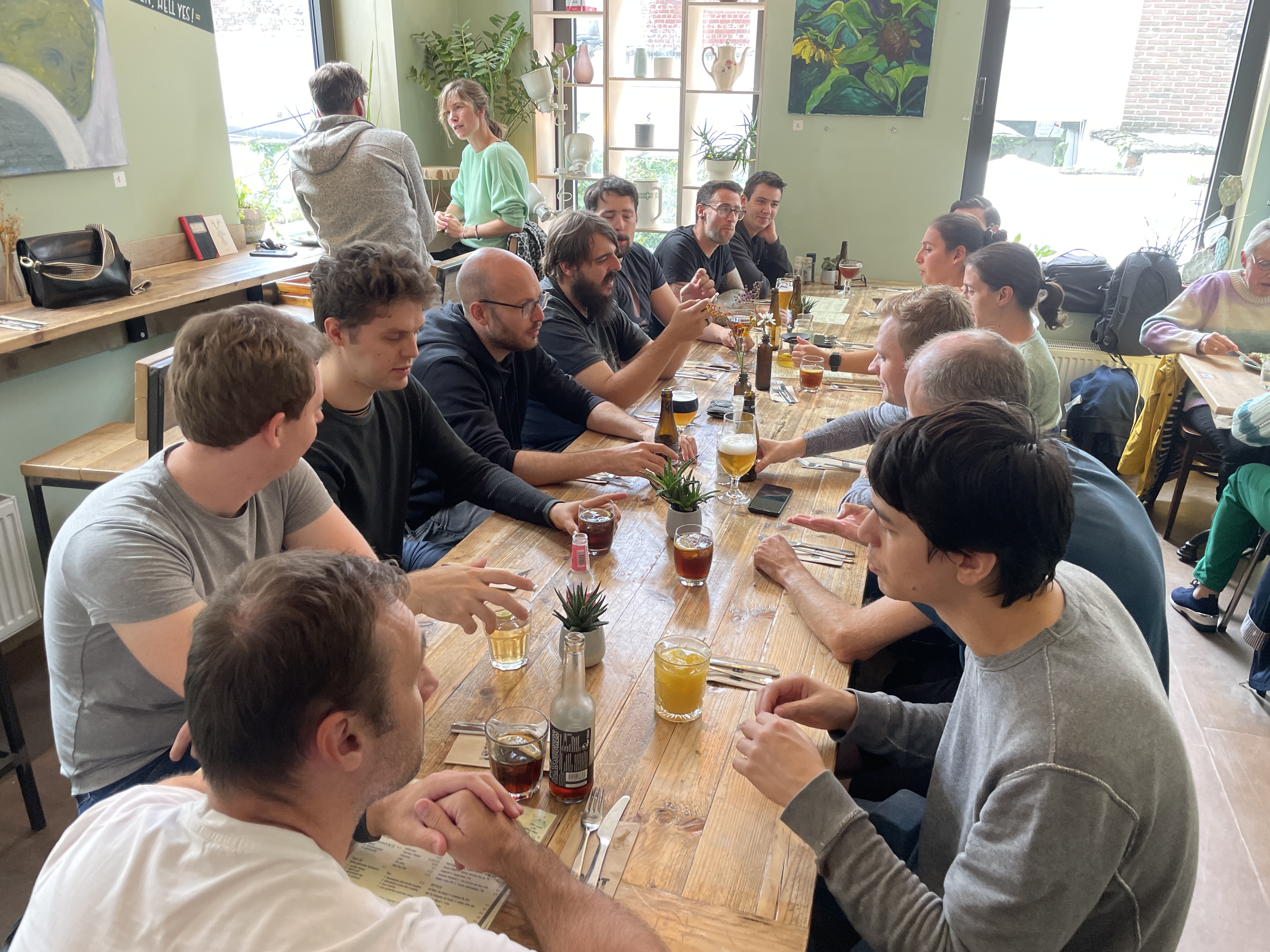 Image of a small meeting